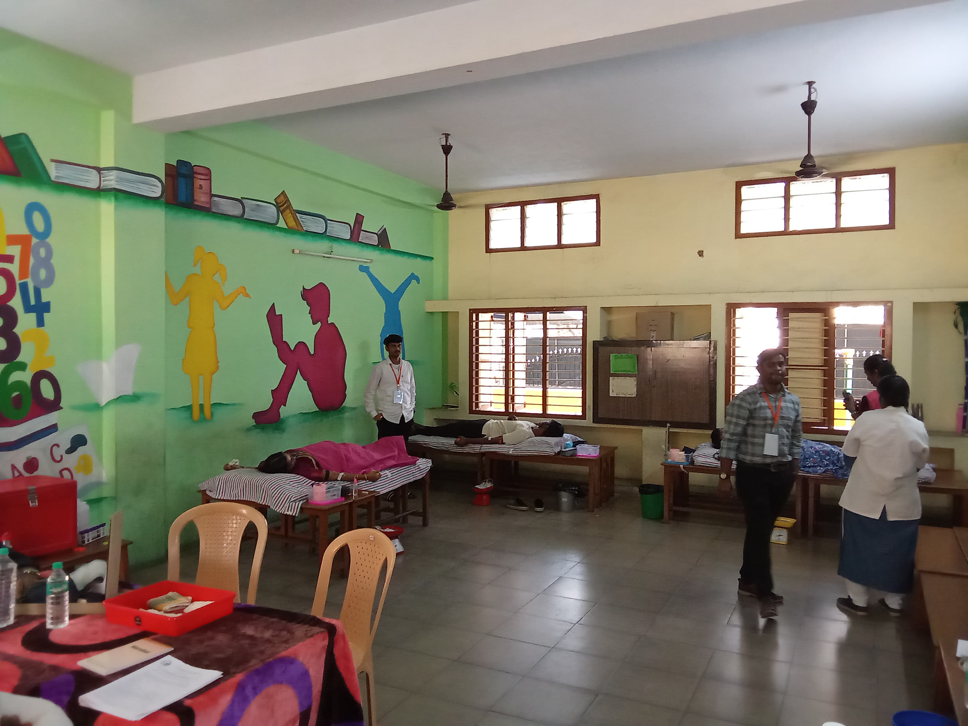 Blood Donation Camp in Chennai Organised by Annai Tersa Blood Blank